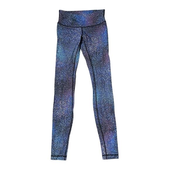Lululemon Wunder Under Pant Strive Multi Black - Picture 1 of 7